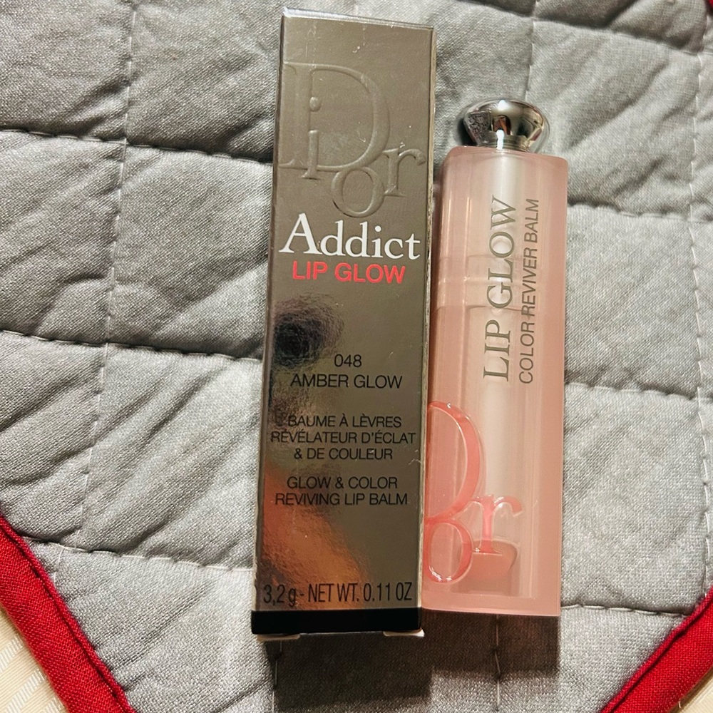 Dior lip glow 048 amber glow